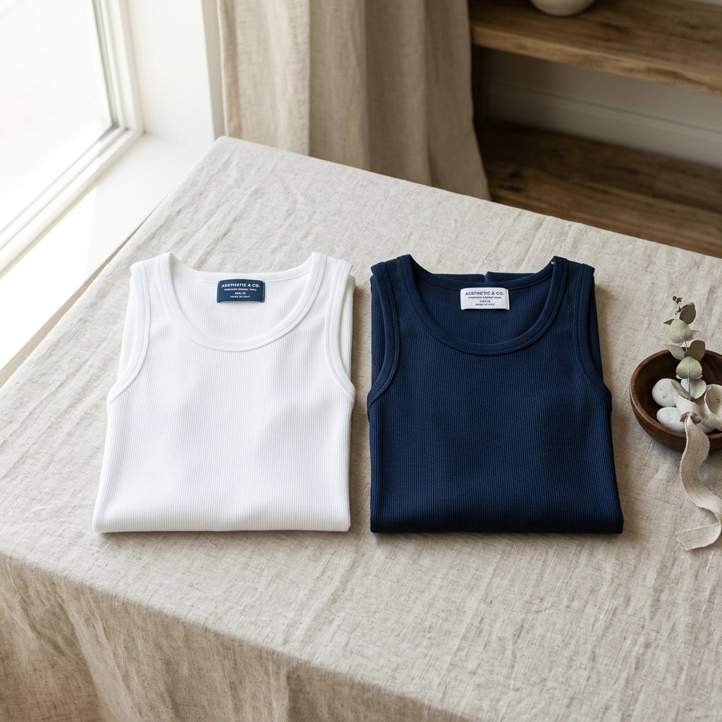 Ribbed Comfort Tank Tops